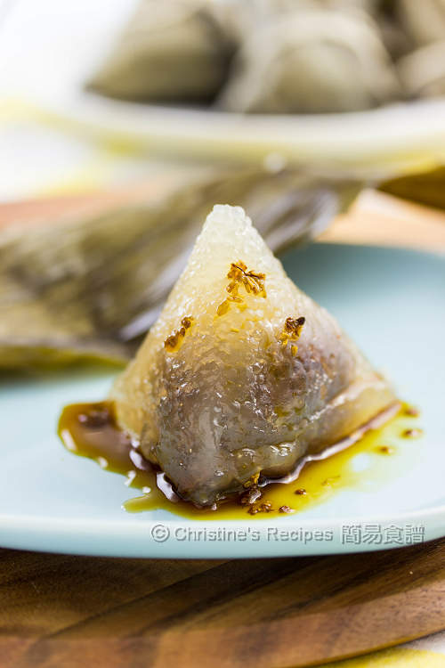 桂花豆沙西米糭 Sago Dumplings with Red Bean Filling01