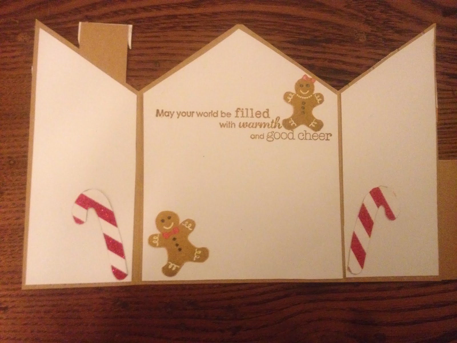 Scrap-n-Sew Granny: It's a Gingerbread Christmas Card