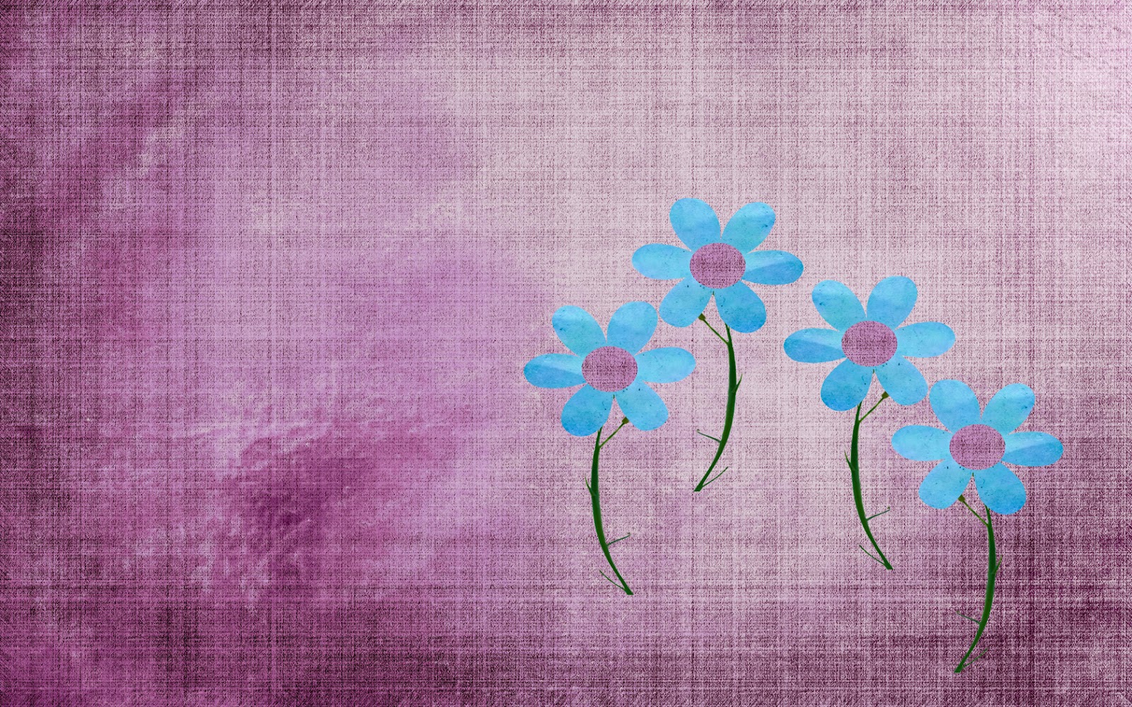 Blue Flowers Tumblr