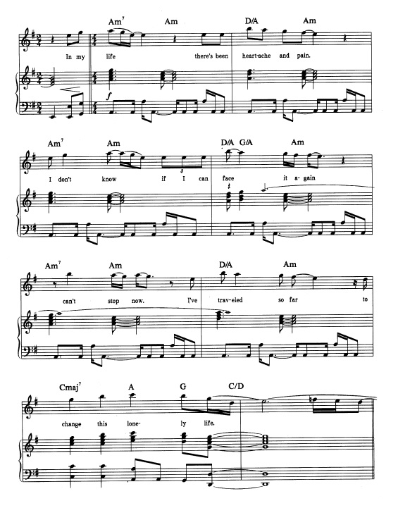 Foreigner I Want To Know What Love Is Partituras para Piano