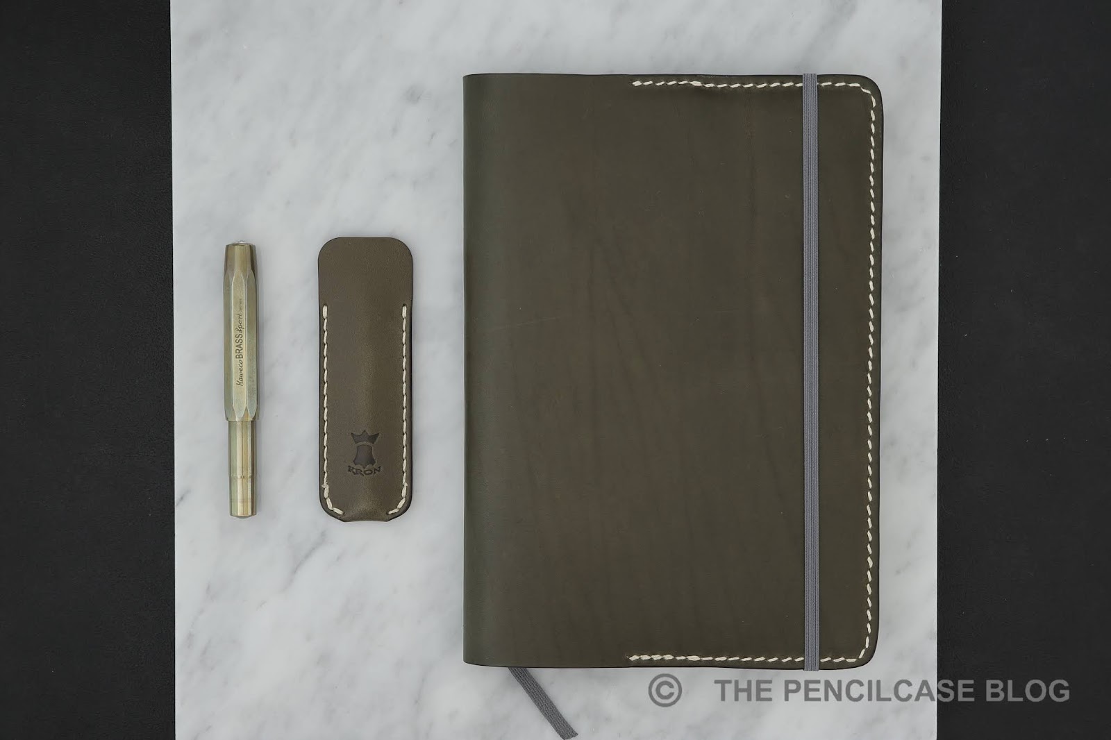 REVIEW KRON LEATHER GOODS JOURNAL COVER & PEN SLEEVE The Pencilcase