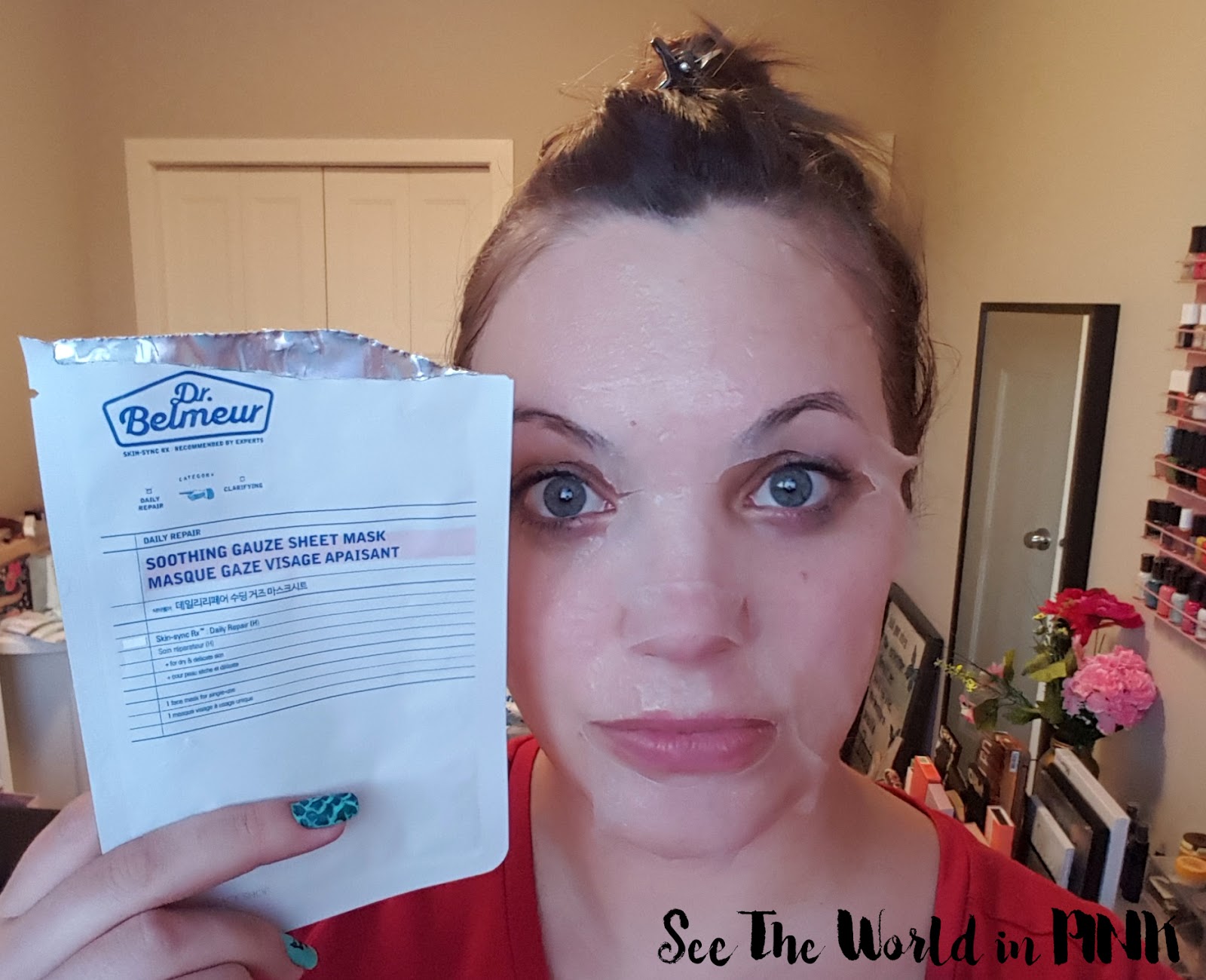 Mask Wednesday - The Face Shop Dr. Belmeur Daily Repair Soothing Gauze Sheet Mask Review