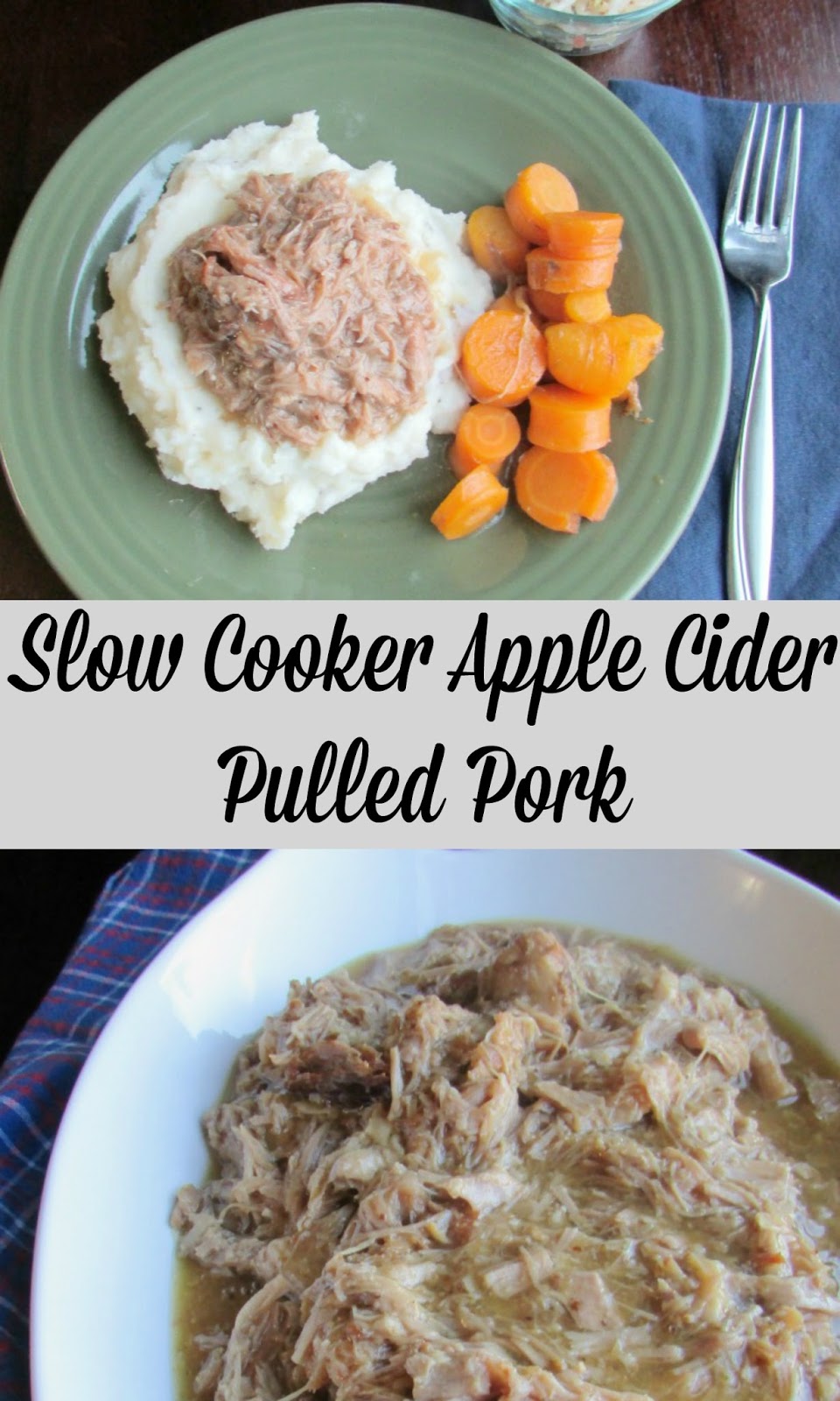 Cooking With Carlee Slow Cooker Apple Cider Pulled Pork
