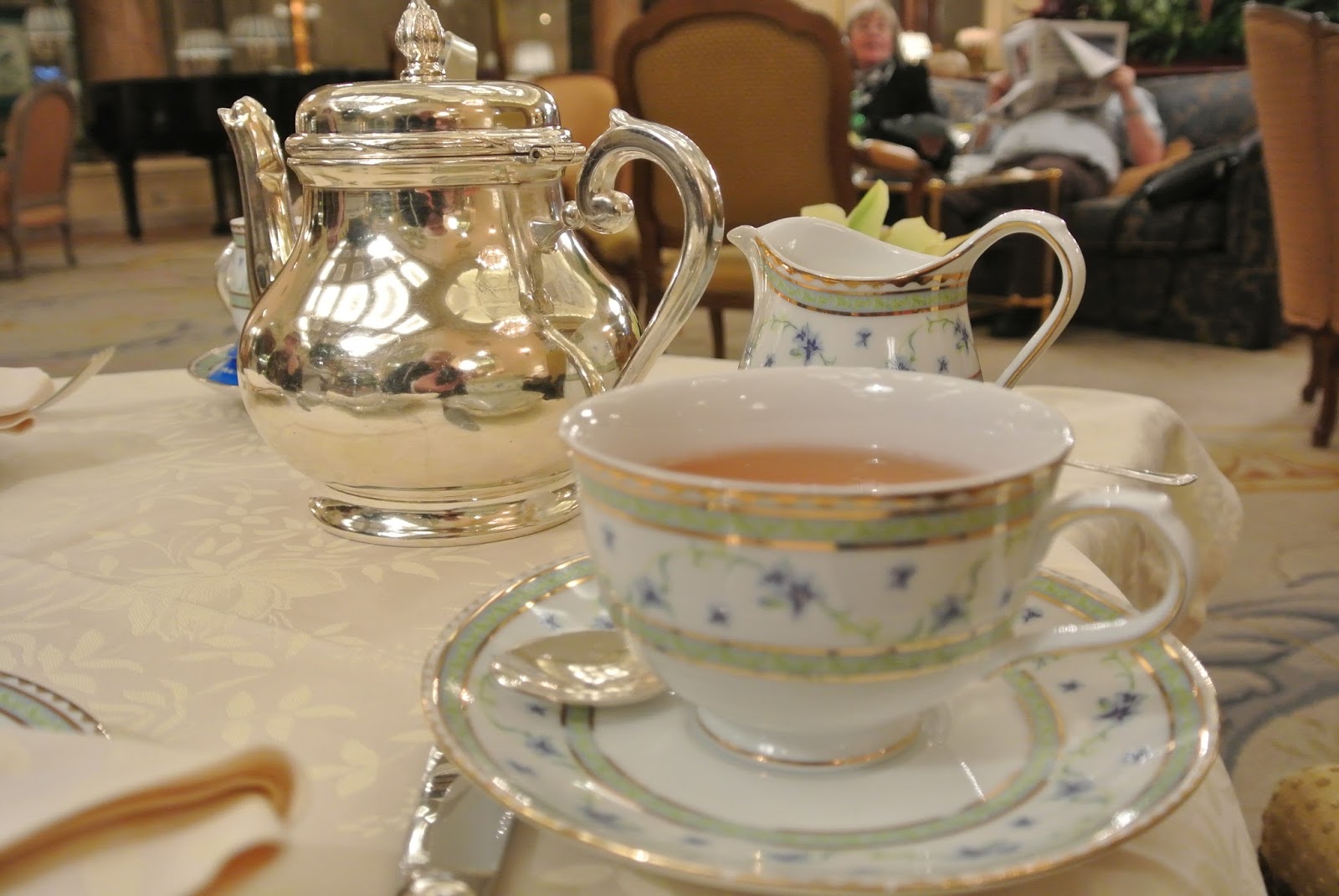 Kate and Chelsie Afternoon Tea At The Ritz Madrid
