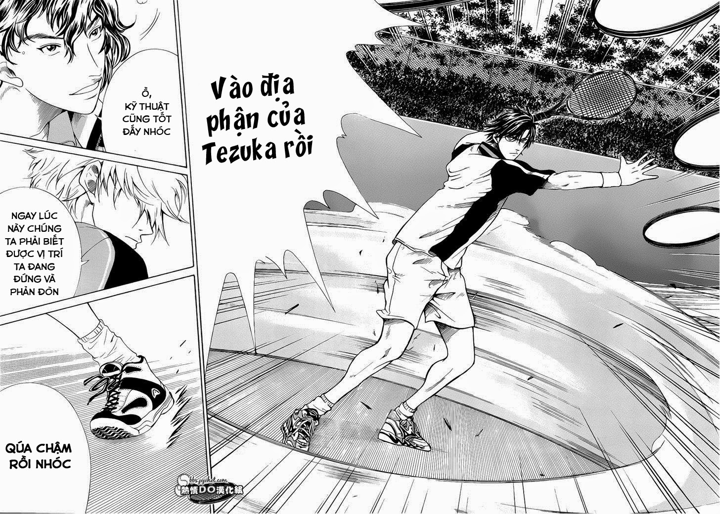 Hoàng tử Tennis 2 chap 72