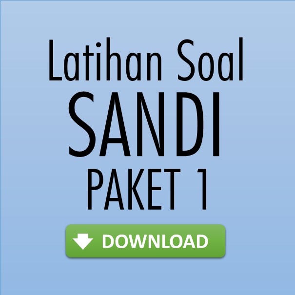 Contoh Soal Sandi Kotak 1 Pramuka