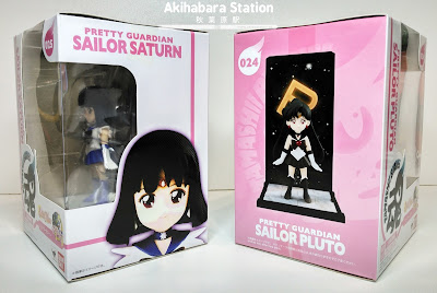 Figuras: Reseña de los Tamashii Buddies "Sailor Saturno" y "Saillor Plutón" de Tamashii Nations.