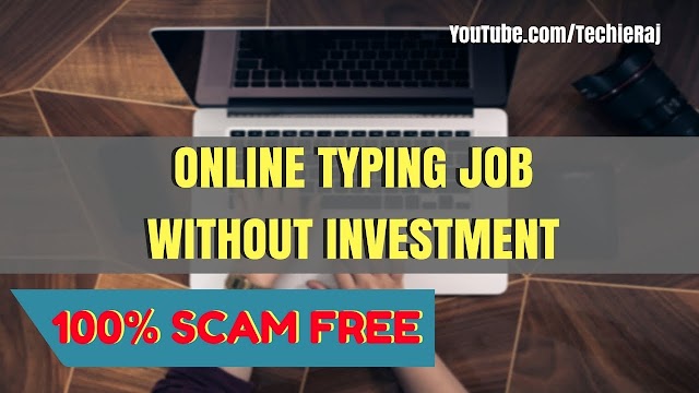 Online Typing Job In India Without Investment