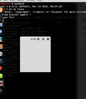 How to create a window using python