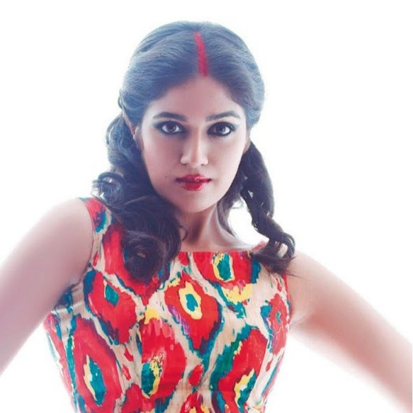 Meghana Raj latest hot navel show photos from Star n Style Magazine