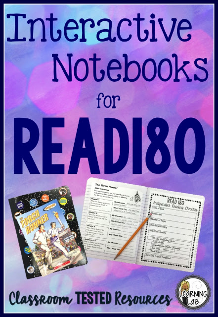 Interactive Reader's Notebooks for Read180 {FREEBIE} | Classroom Tested ...