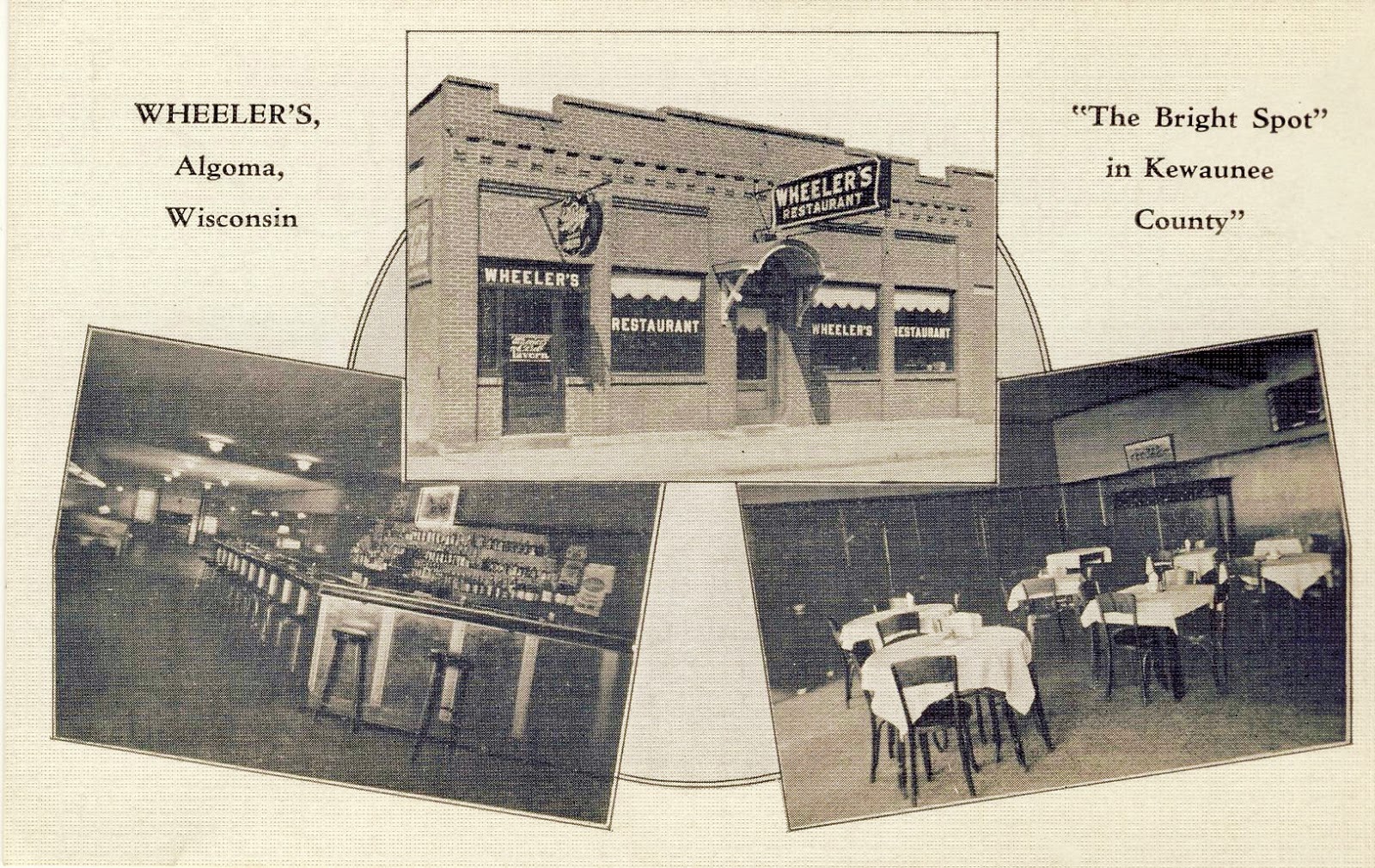 Kewaunee County History Algoma & Cowboy Wheeler "How about 'dem