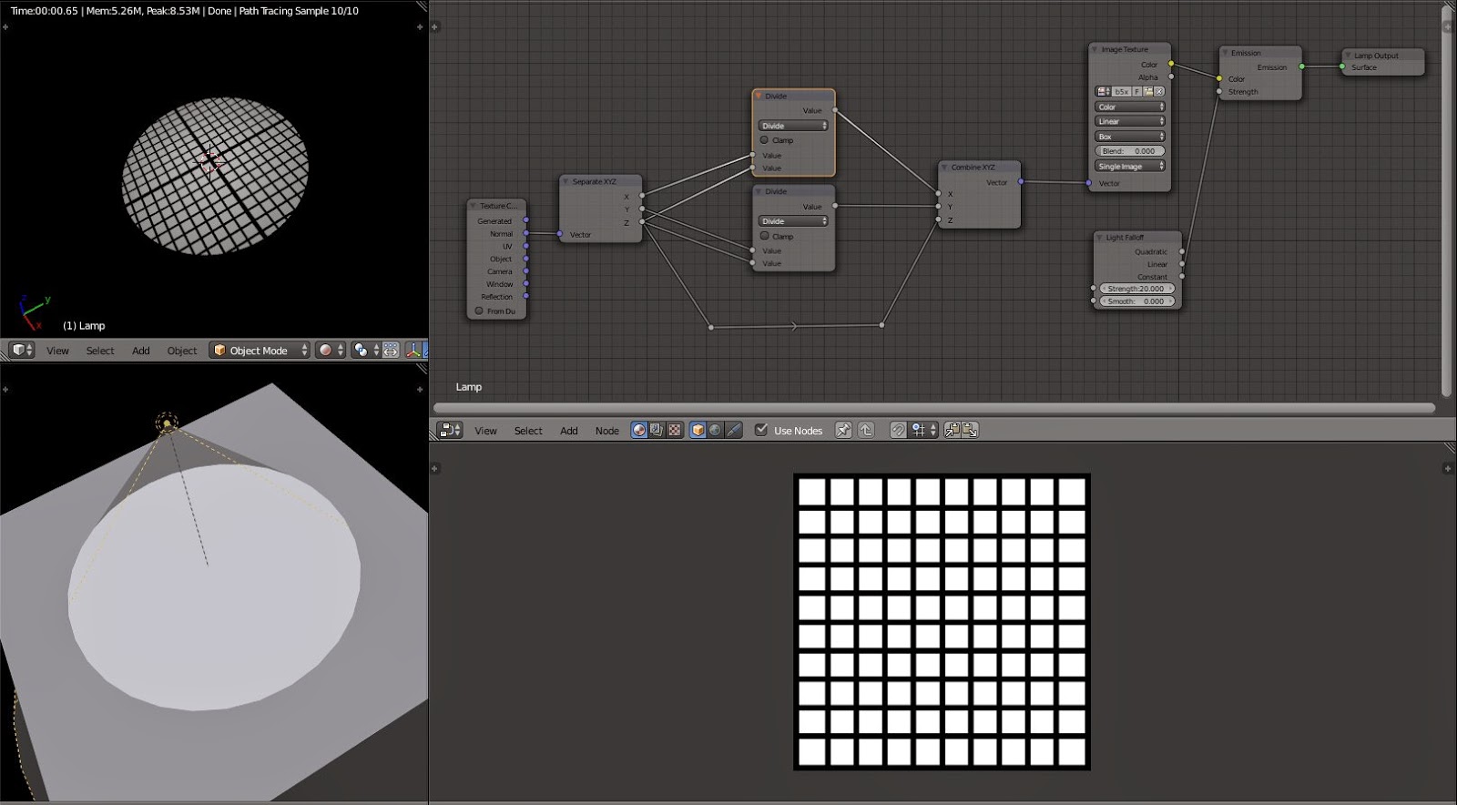 Oscurart I d&da [Tutorial] Blender Cycles Light Projector Undeformed!!!