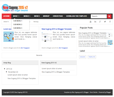 new sugeng 2015 - template blog SEO responsive