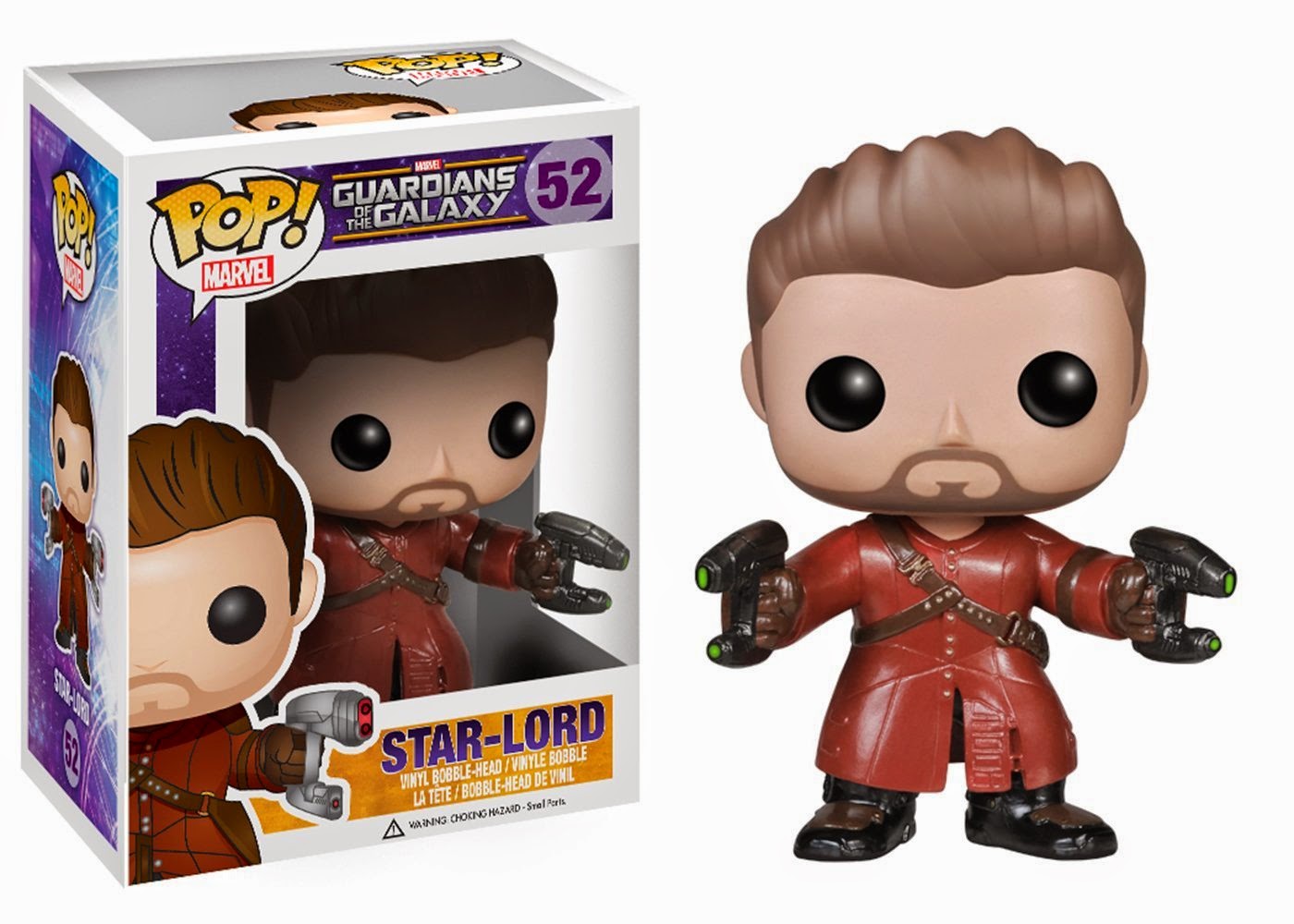 Amazon Exclusive Guardians of the Galaxy Unmasked Star-Lord Pop! Marvel Vinyl Figure by Funko