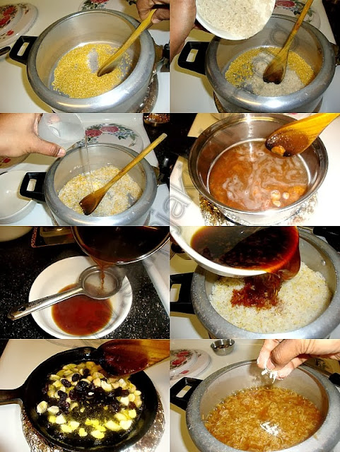 images for Sakkarai Pongal / Sarkarai Pongal Recipe / Sweet Rice Pongal Recipe / Chakkarai Pongal recipe
