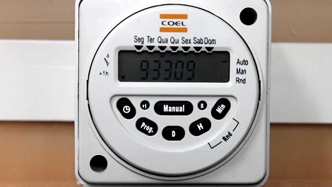 Coel Timer Aprenda como instalar Timer digital da Coel - Interruptor Horário ...