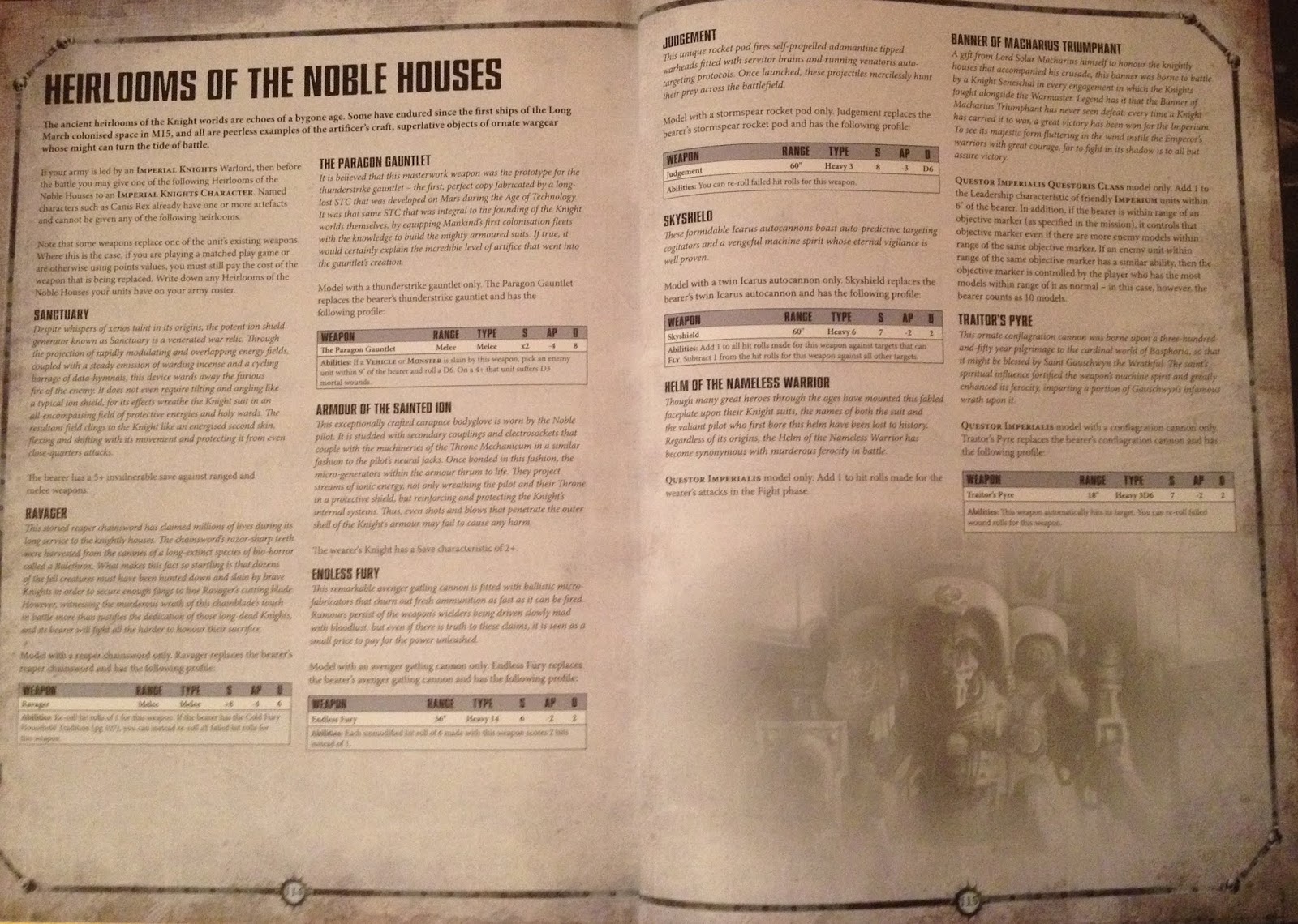 Leaked Imperial Knight Codex Pics - Faeit 212