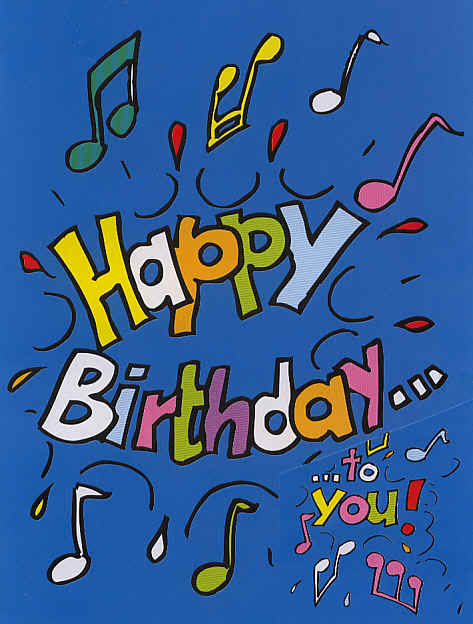Free musical birthday cards