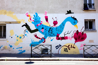 Sunday Street Art : Mr Pee - rue du Retrait - Paris 20