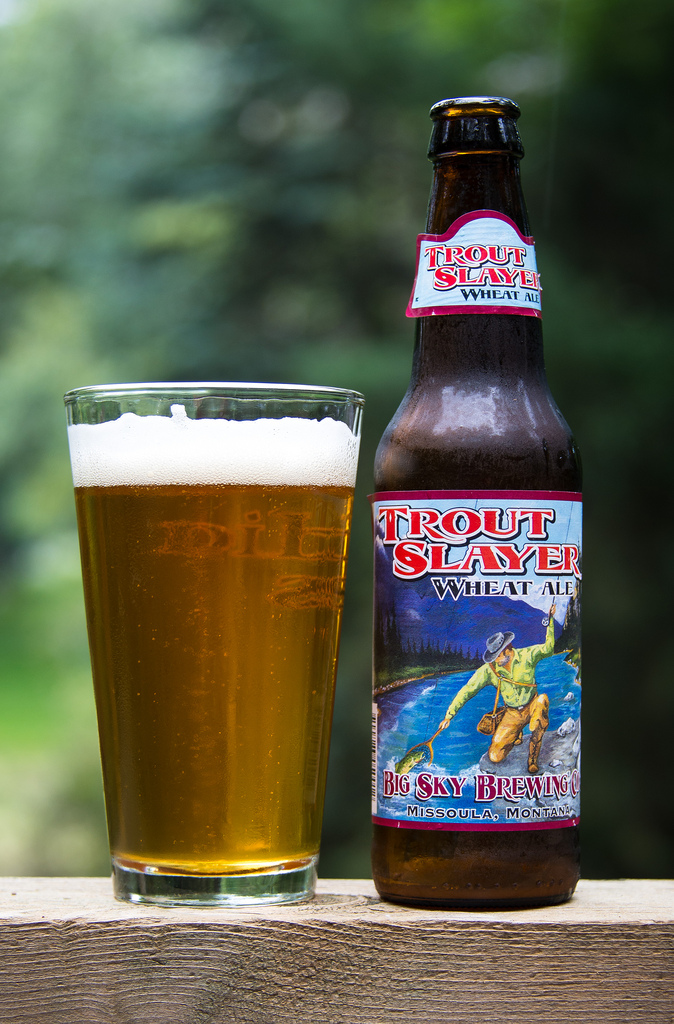 1ste Bier Verhaal van December Big Sky Montana Trout Slayer Ale Verenigde Staten / Montana