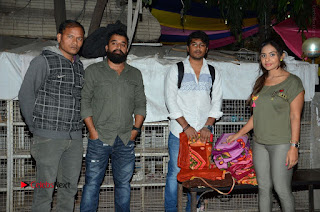Actress Sri reddy (apthatrust director) Distrubuted Blankets for Orphans at Sai Baba Temple  0015