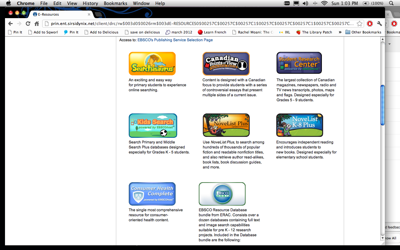 Lisa's Library Lynx OPAC Online Public Access Catalog