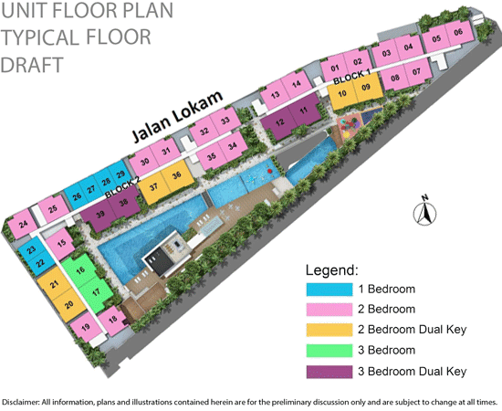 Kensington Square Condo Floor Plan Highlights