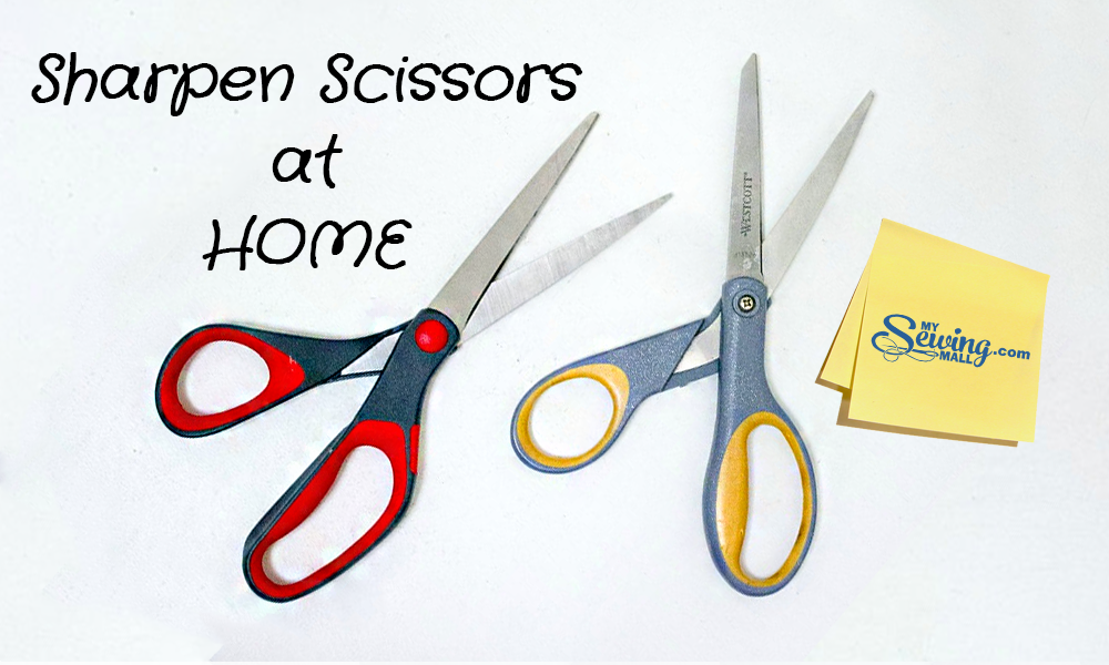 How to Sharpen Scissors at Home