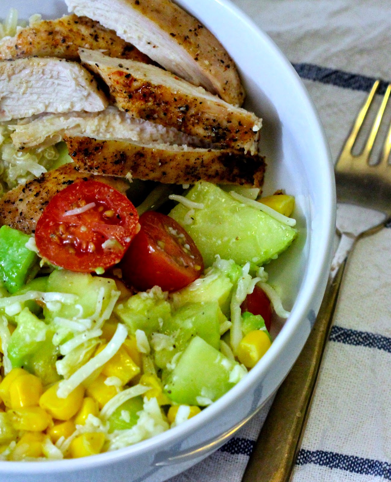 Charleston's Chew Healthy Chicken with Brown Rice, Quinoa, and