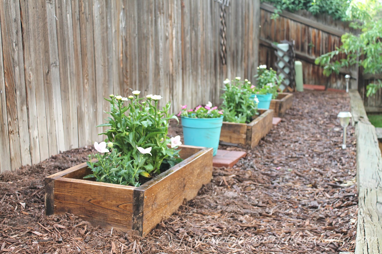 DIY Budget Flower Boxes | Simply Beautiful By Angela