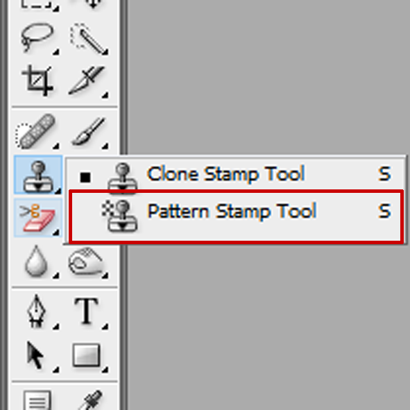Fungsi Pattern Stamp Tool + Pic