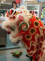 Dragon ceremony Chinatown, Singapore