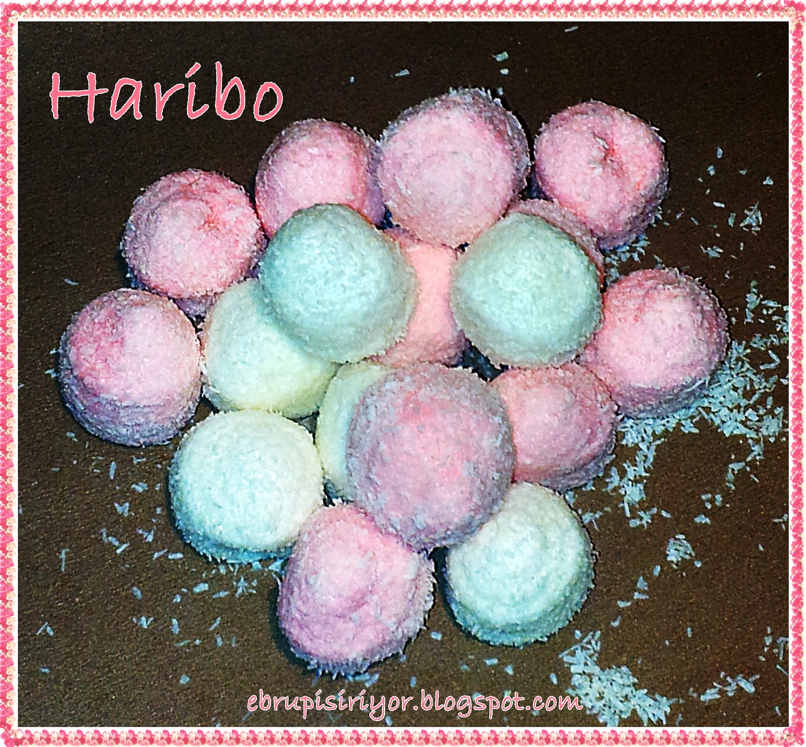 Haribo ve Çikolata Buluşması&hellip;Ebru Pisiriyor " Organik ve Katkısız