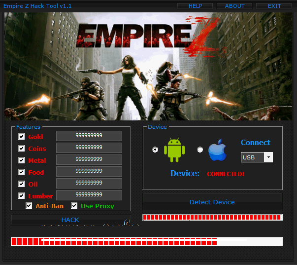 Empire Z Hack Cheat Tool 23 gp king