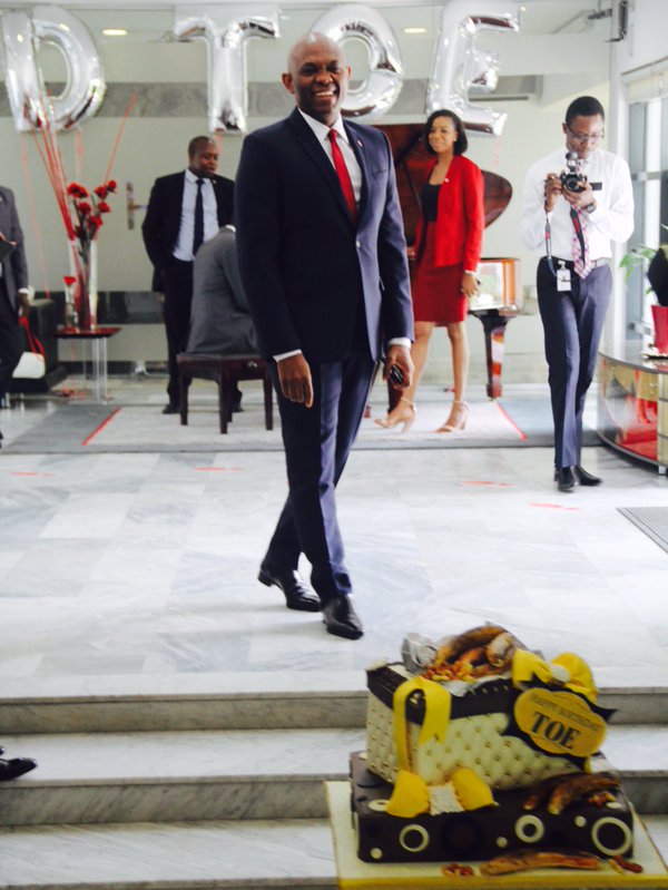 Funshakin's World Billionaire mogul, Tony Elumelu turned 53 today