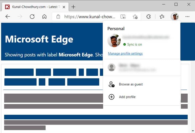 Linux users can now sign-in and sync their favorites with Microsoft Edge