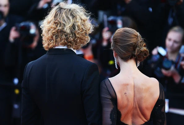 Peter Dundas and Princess Clotilde Courau attend the The Immigrant premiere