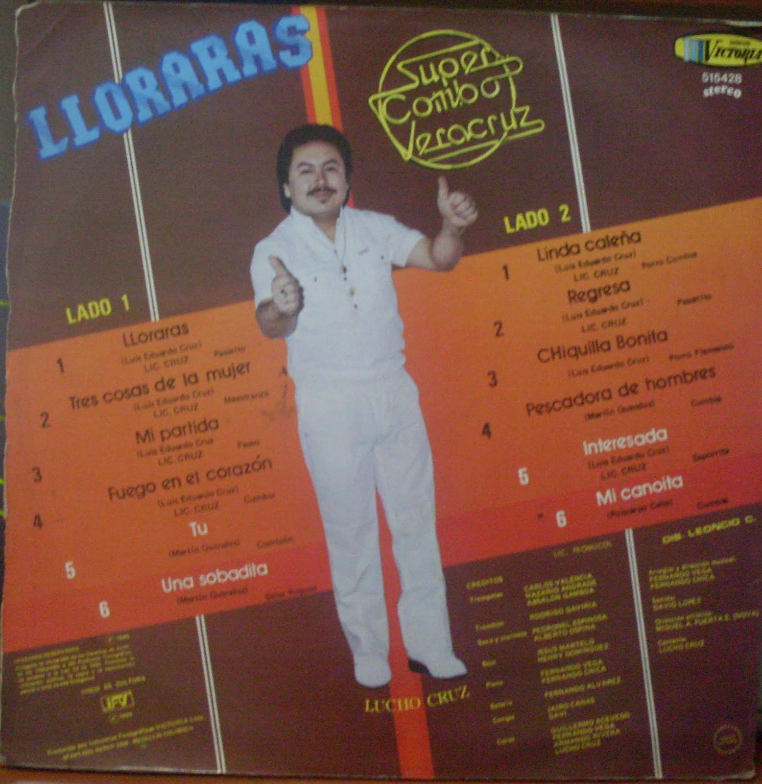 MELODIAS DE COLOMBIA SUPER COMBO VERACRUZ DISCOGRAFIA