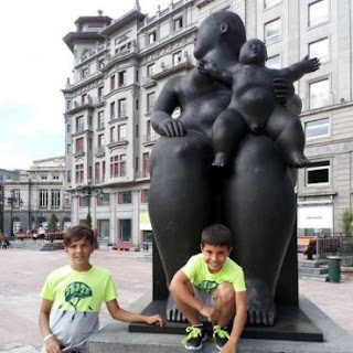 Las estatuas de Oviedo la convierten en un museo.
