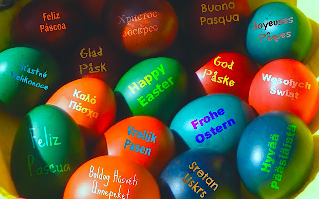 Happy Easter Eggs Languages Happy Easter Eggs Languages