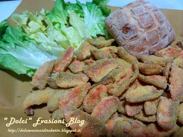 frittura di triglie nella farina di polenta