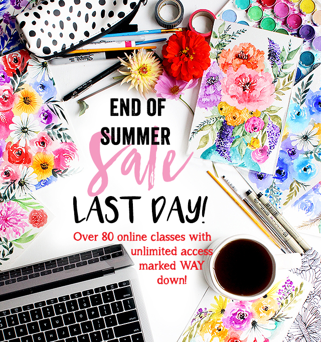 last chance to get in on the SALE!