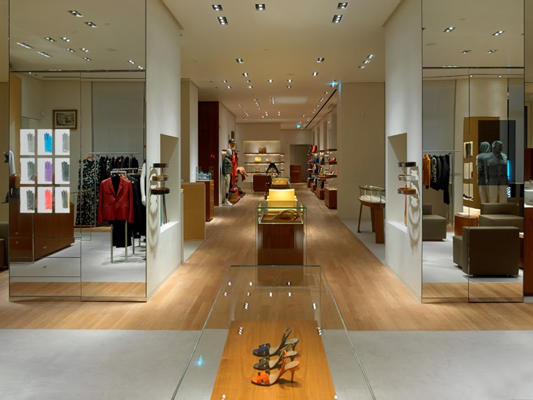 Hermès. Prestigiosa Nueva Tienda Insignia en Milán. ~ Espacio Retail. Diseño de tiendas. Marcas ...