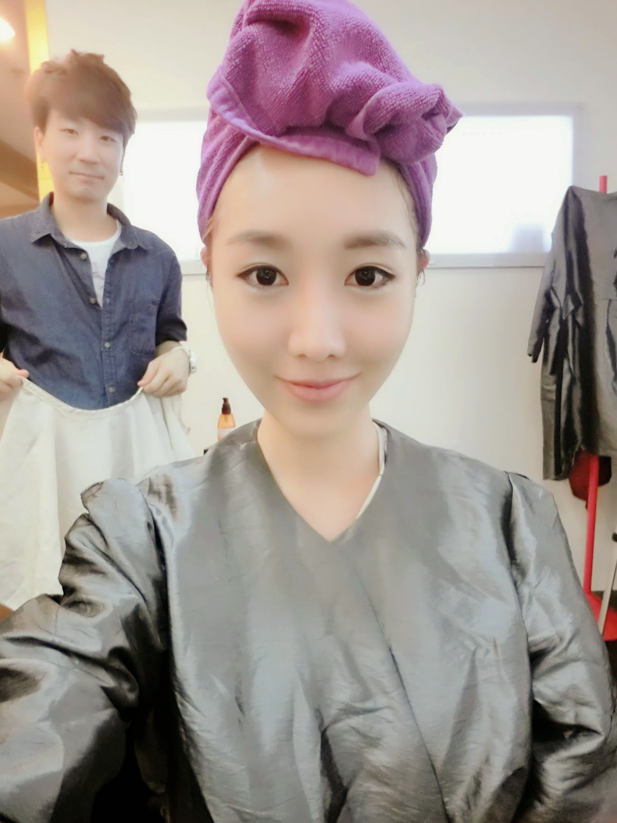 Sheena Phua Best Korean Hair Salon in Singapore Korean Perm by Korean hair stylist Edward Kim