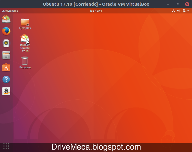 Damos click al boton Instalar Ubuntu 17.10