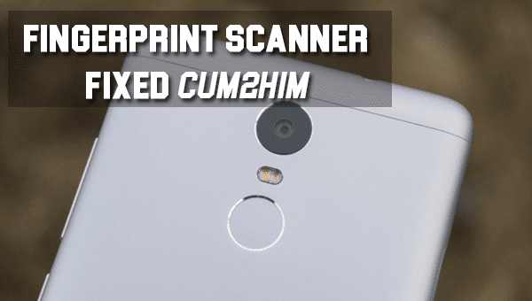 Mengatasi Fingerprint Scanner Redmi Note 3 Tidak Berfungsi