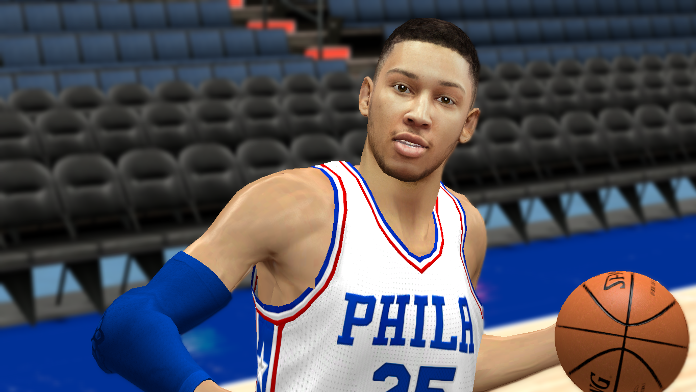 Ben Simmons Cyberface HD [FOR 2K14] NBA 2K Updates