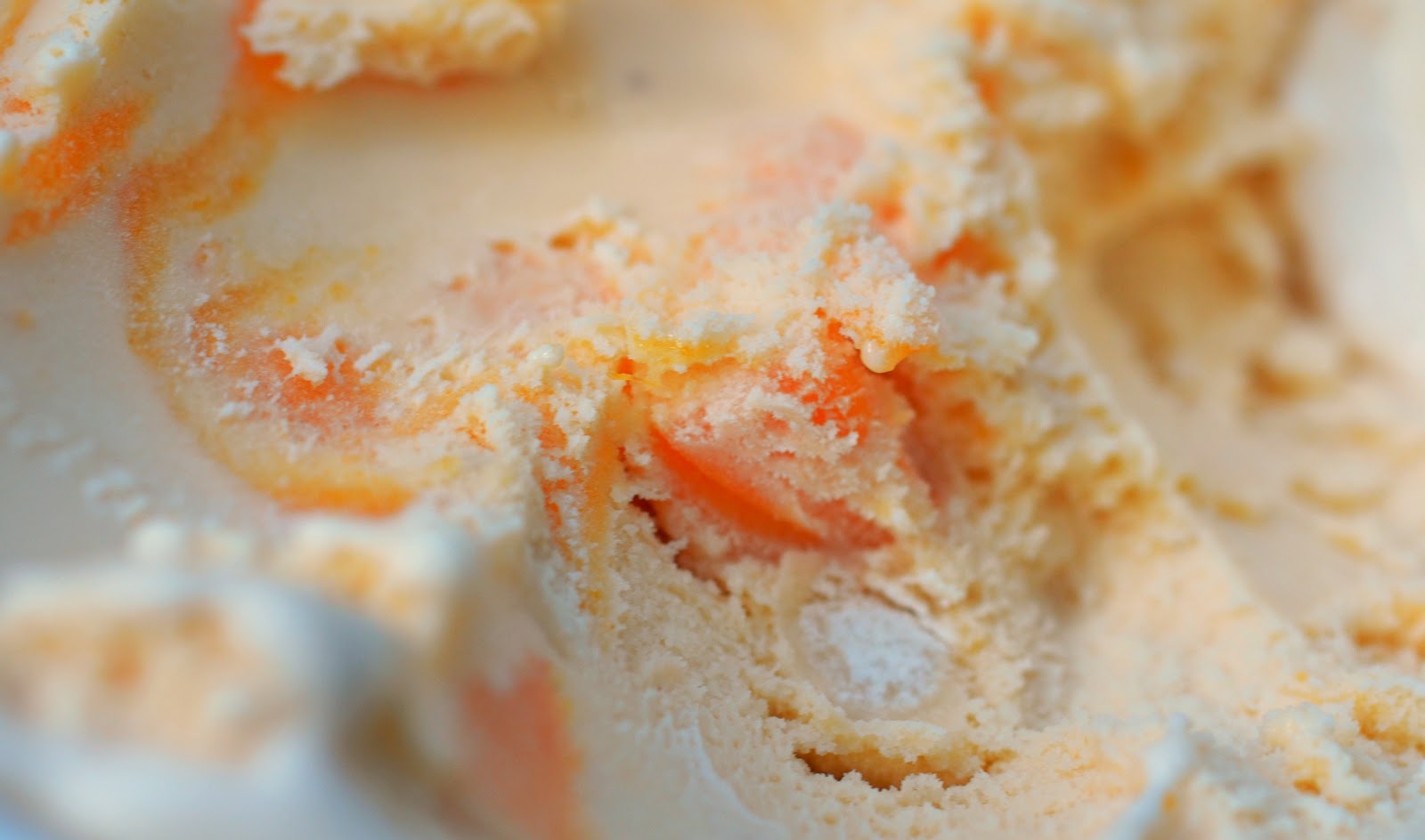 food and ice cream recipes REVIEW Blue Bell Southern Peach Cobbler