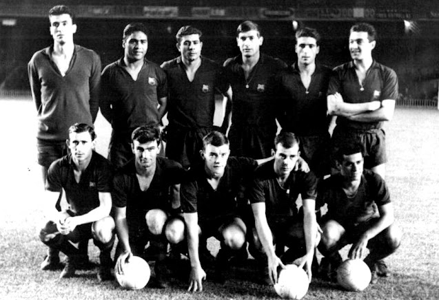 EQUIPOS DE FÚTBOL F. C. BARCELONA / Temporadas 196061 a 196970